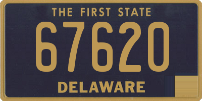 DE license plate 67620