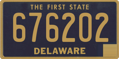 DE license plate 676202