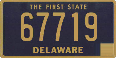 DE license plate 67719