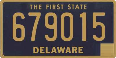 DE license plate 679015