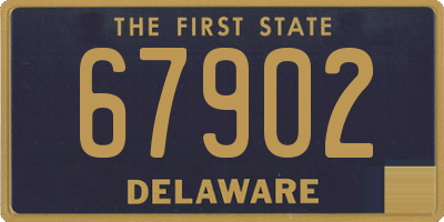 DE license plate 67902