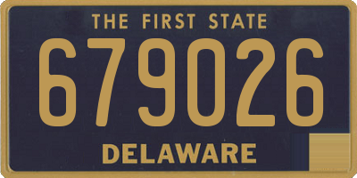 DE license plate 679026