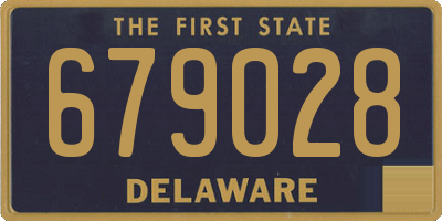 DE license plate 679028