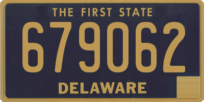 DE license plate 679062