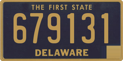 DE license plate 679131