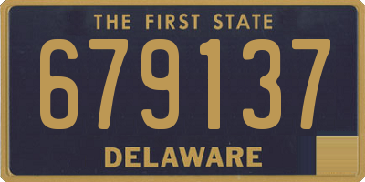 DE license plate 679137
