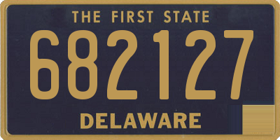 DE license plate 682127