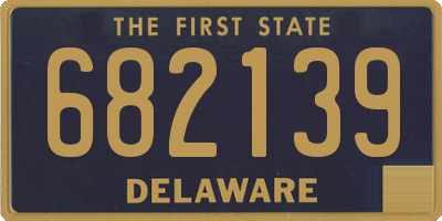 DE license plate 682139