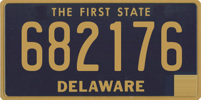 DE license plate 682176