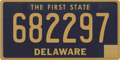 DE license plate 682297