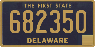 DE license plate 682350