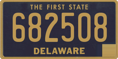DE license plate 682508
