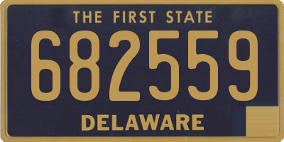 DE license plate 682559