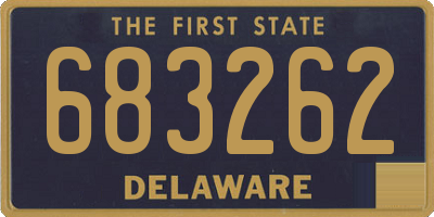DE license plate 683262