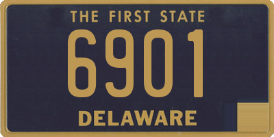 DE license plate 6901