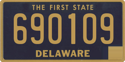 DE license plate 690109