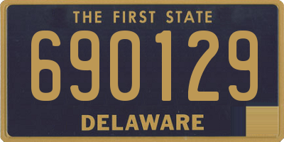 DE license plate 690129