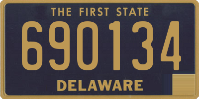 DE license plate 690134
