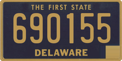 DE license plate 690155
