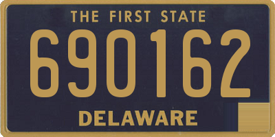 DE license plate 690162