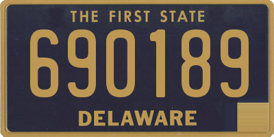 DE license plate 690189