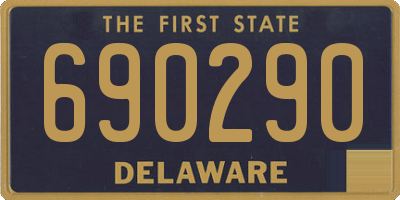 DE license plate 690290