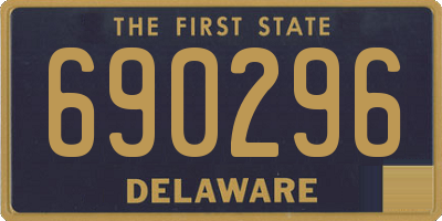 DE license plate 690296