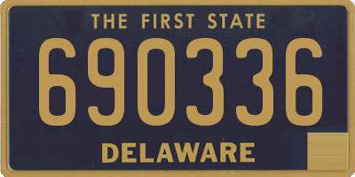 DE license plate 690336