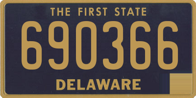 DE license plate 690366