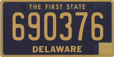 DE license plate 690376
