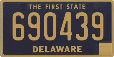 DE license plate 690439