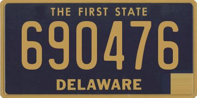 DE license plate 690476