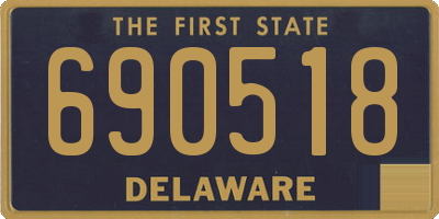 DE license plate 690518