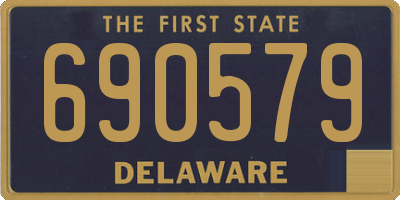 DE license plate 690579