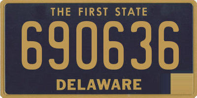DE license plate 690636