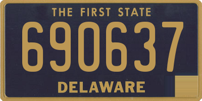 DE license plate 690637