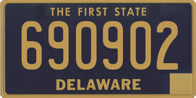 DE license plate 690902