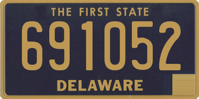 DE license plate 691052