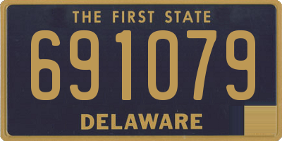 DE license plate 691079