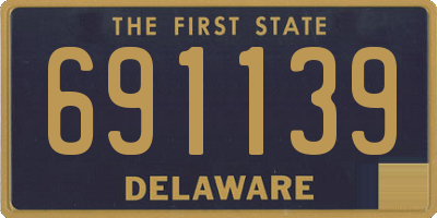 DE license plate 691139