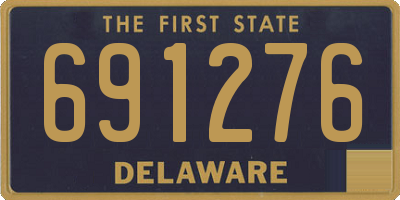 DE license plate 691276