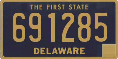 DE license plate 691285
