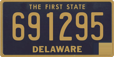 DE license plate 691295