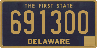 DE license plate 691300