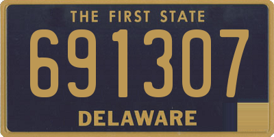 DE license plate 691307