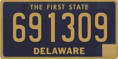 DE license plate 691309