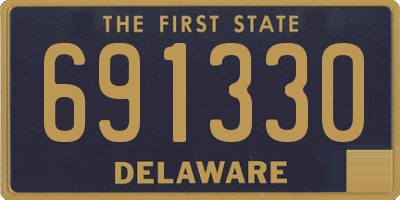 DE license plate 691330