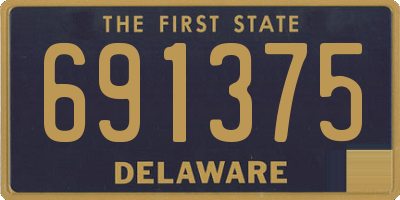 DE license plate 691375
