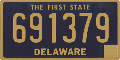 DE license plate 691379