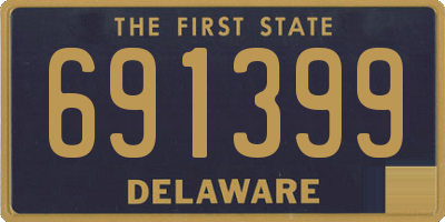 DE license plate 691399